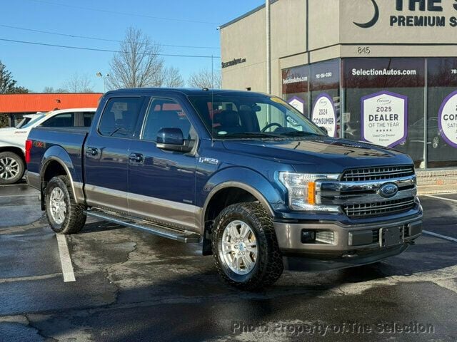 2018 Ford F-150 LARIAT 4WD SUPERCREW W/TWIN PANEL ROOF & NAVIGATION - 22957091 - 2