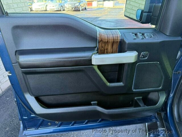 2018 Ford F-150 LARIAT 4WD SUPERCREW W/TWIN PANEL ROOF & NAVIGATION - 22957091 - 37