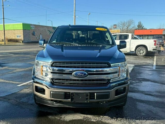 2018 Ford F-150 LARIAT 4WD SUPERCREW W/TWIN PANEL ROOF & NAVIGATION - 22957091 - 3