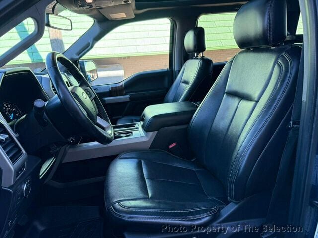 2018 Ford F-150 LARIAT 4WD SUPERCREW W/TWIN PANEL ROOF & NAVIGATION - 22957091 - 39