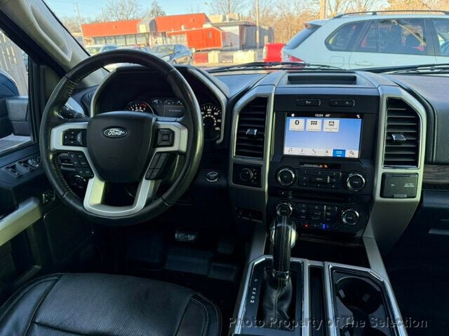 2018 Ford F-150 LARIAT 4WD SUPERCREW W/TWIN PANEL ROOF & NAVIGATION - 22957091 - 48