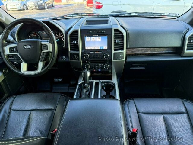 2018 Ford F-150 LARIAT 4WD SUPERCREW W/TWIN PANEL ROOF & NAVIGATION - 22957091 - 49