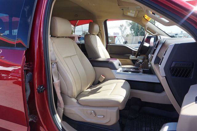 2018 Ford F-150 LARIAT, 4X4, LOW MILEAGE, PREMIUM WHEELS, RUNNING BOARDS - 22998724 - 22