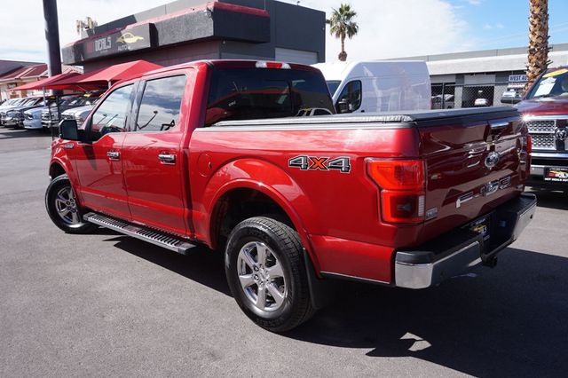 2018 Ford F-150 LARIAT, 4X4, LOW MILEAGE, PREMIUM WHEELS, RUNNING BOARDS - 22998724 - 3