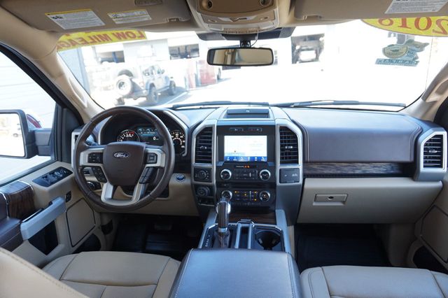 2018 Ford F-150 LARIAT, 4X4, LOW MILEAGE, PREMIUM WHEELS, RUNNING BOARDS - 22998724 - 48