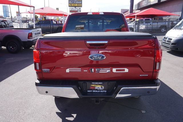 2018 Ford F-150 LARIAT, 4X4, LOW MILEAGE, PREMIUM WHEELS, RUNNING BOARDS - 22998724 - 6