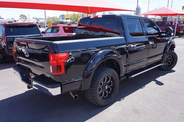 2018 Ford F-150 LARIAT, 4X4, PREMIUM WHEELS, ALL TERRAIN TIRES, TOWING PACKAGE - 23011610 - 5