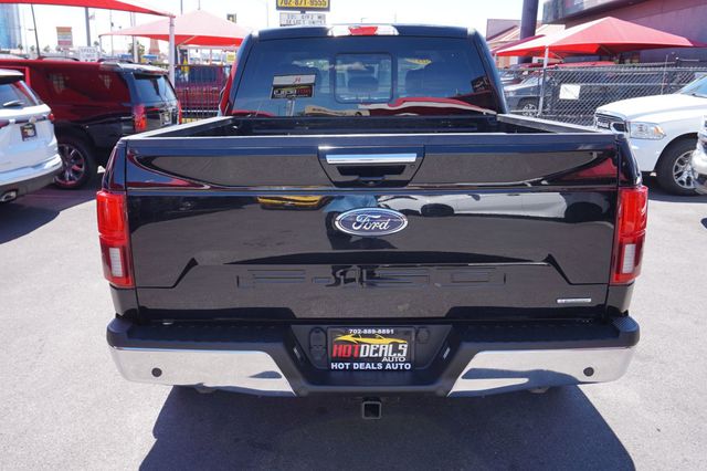 2018 Ford F-150 LARIAT, 4X4, PREMIUM WHEELS, ALL TERRAIN TIRES, TOWING PACKAGE - 23011610 - 6