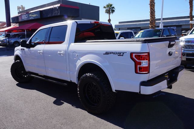 2018 Ford F-150 LIFTED,4X4,SPORT PKG, RUNNING BOARDS,TINTED WINDOWS, CLOTH SEATS - 22942941 - 3