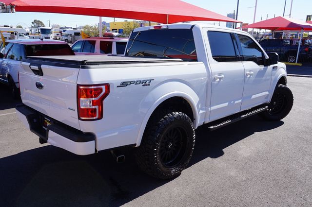 2018 Ford F-150 LIFTED,4X4,SPORT PKG, RUNNING BOARDS,TINTED WINDOWS, CLOTH SEATS - 22942941 - 5