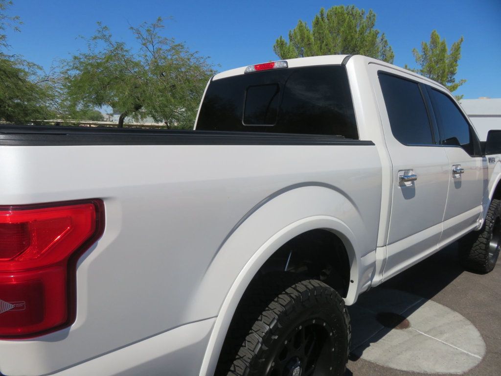 2018 Ford F-150 LIFTED SUPERCREW PLATINUM NEW TIRES EXTRA CLEAN ECOBOOST - 22920565 - 9