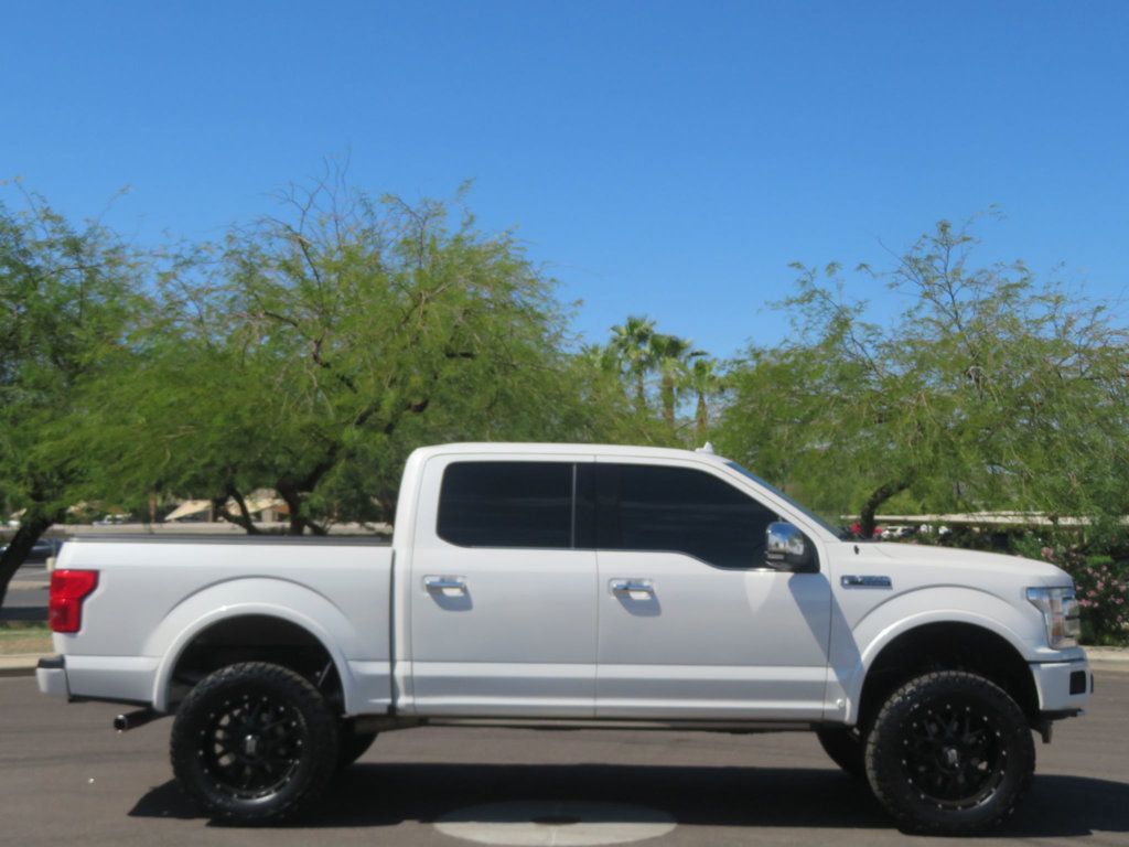 2018 Ford F-150 LIFTED SUPERCREW PLATINUM NEW TIRES EXTRA CLEAN ECOBOOST - 22920565 - 2