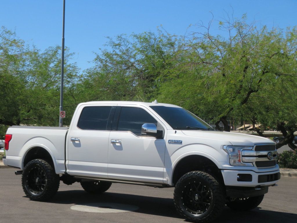 2018 Ford F-150 LIFTED SUPERCREW PLATINUM NEW TIRES EXTRA CLEAN ECOBOOST - 22920565 - 3