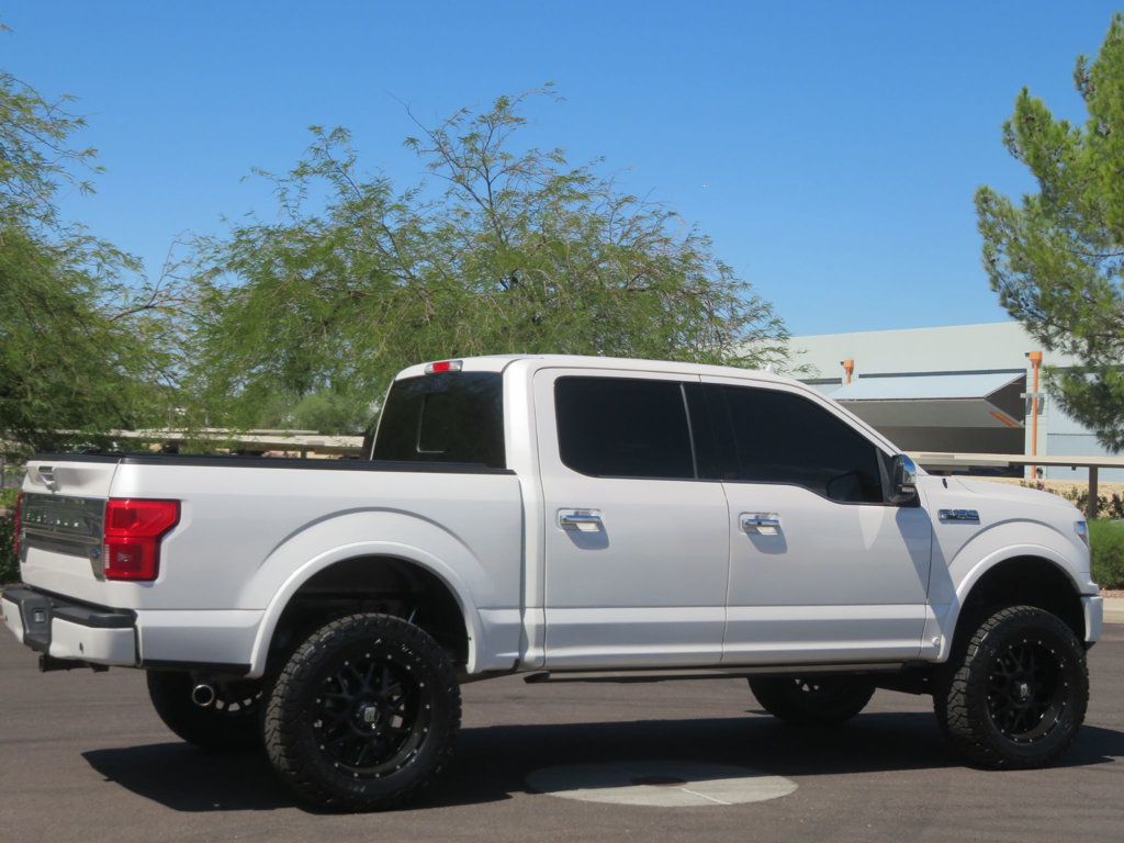 2018 Ford F-150 LIFTED SUPERCREW PLATINUM NEW TIRES EXTRA CLEAN ECOBOOST - 22920565 - 5