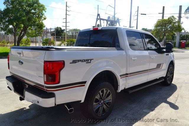 2018 Used Ford F-150 One Owner 2018 F150 LARIAT SPORT 4WD CREW CAB with ...