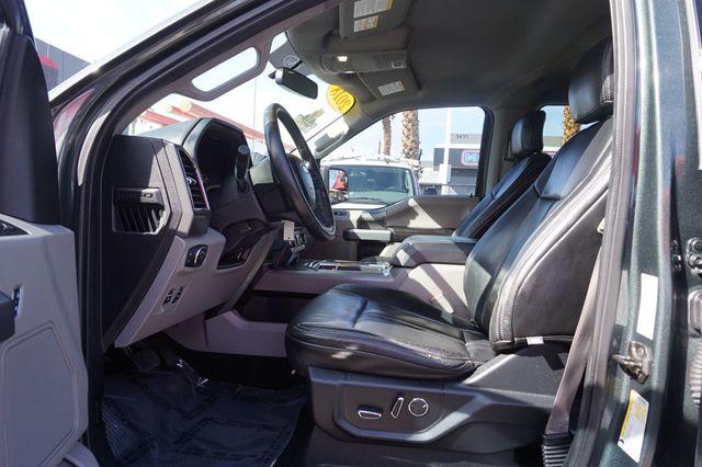 2018 Ford F-150 ONE OWNER, LIFTED, 4WD, LOW MILES, LEATHER INTERIOR, NAVIGATION - 22991284 - 16