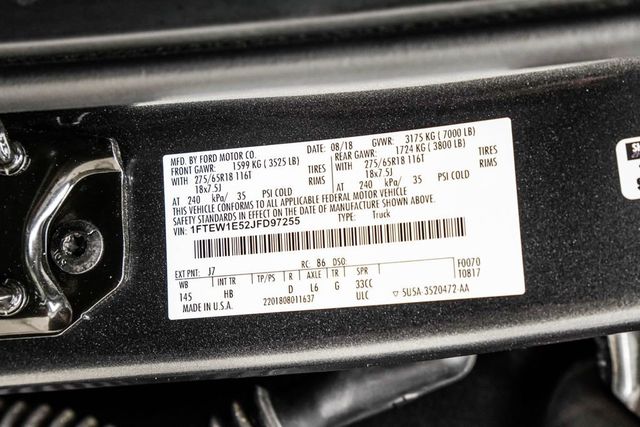 2018 Ford F-150 Platinum - 23025846 - 50