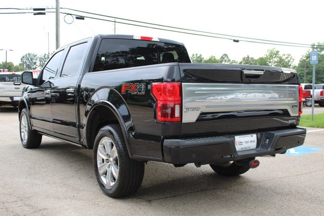 2018 Ford F-150 Platinum 4WD SuperCrew 5.5' Box - 22890593 - 5
