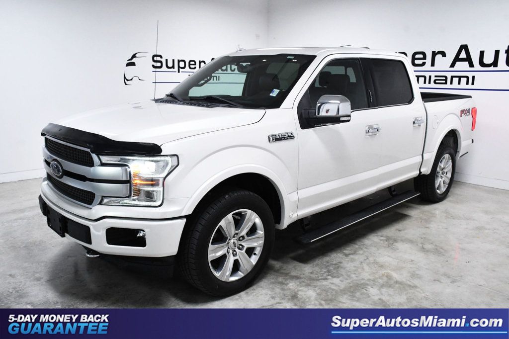 2018 Ford F-150 Platinum 4WD SuperCrew 5.5' Box - 22935964 - 0