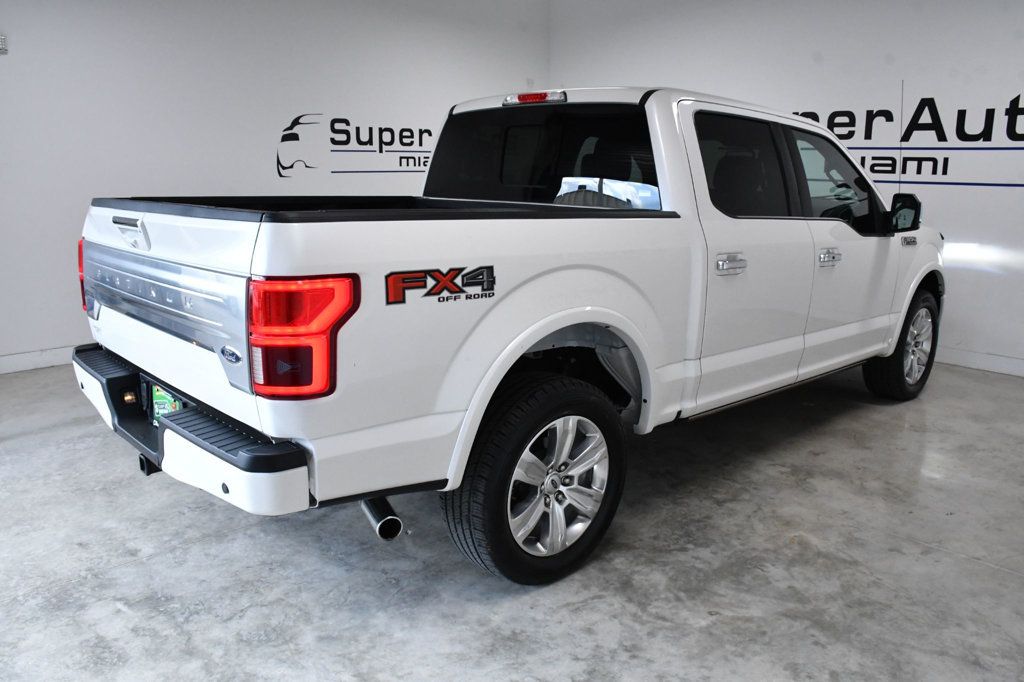 2018 Ford F-150 Platinum 4WD SuperCrew 5.5' Box - 22935964 - 3