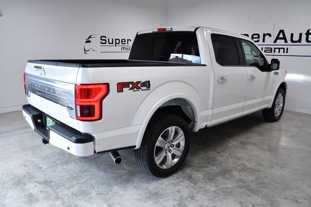 2018 Ford F-150 Platinum 4WD SuperCrew 5.5' Box - 22935964 - 3