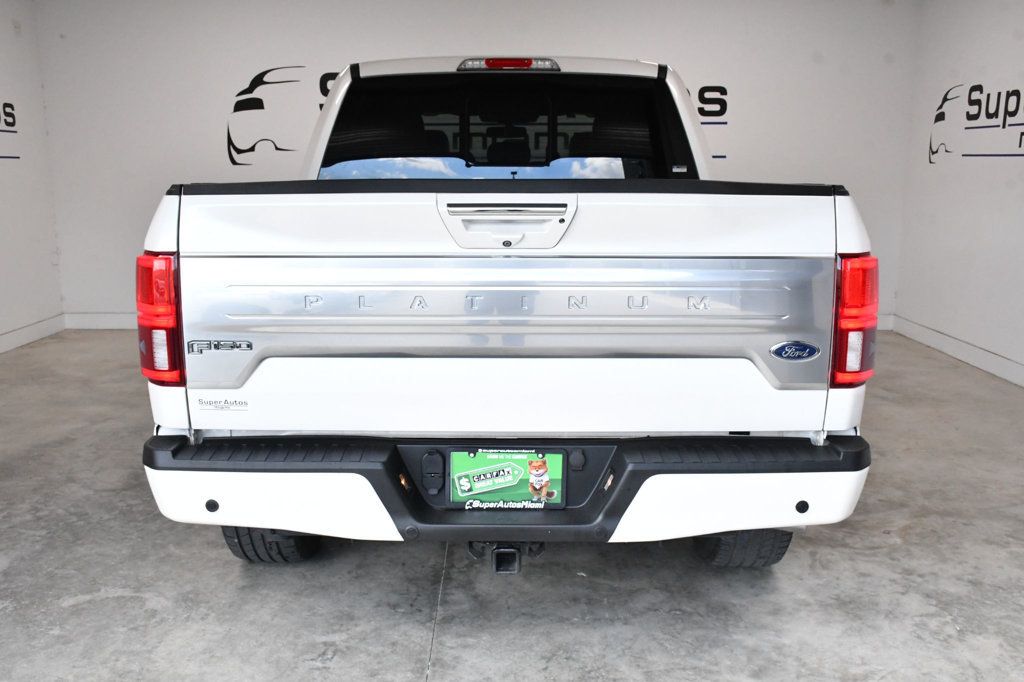 2018 Ford F-150 Platinum 4WD SuperCrew 5.5' Box - 22935964 - 4