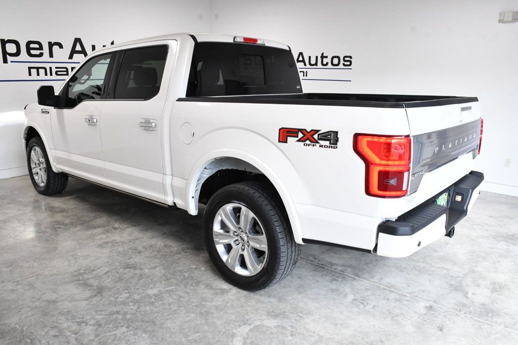2018 Ford F-150 Platinum 4WD SuperCrew 5.5' Box - 22935964 - 5