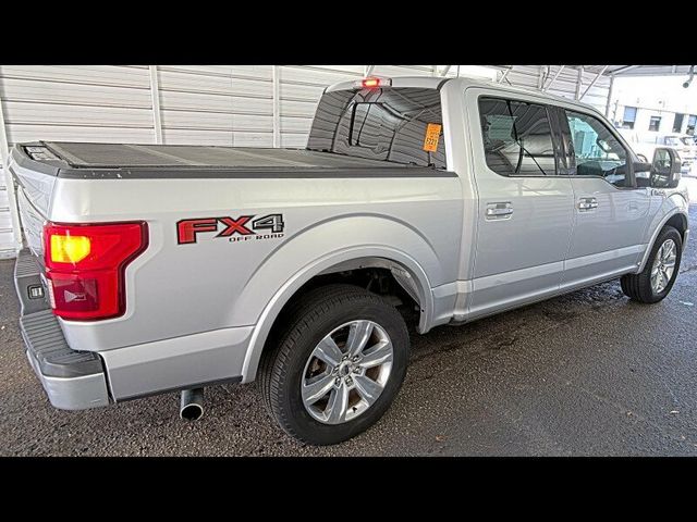2018 Ford F-150 Platinum 4WD SuperCrew 5.5' Box - 22952819 - 2