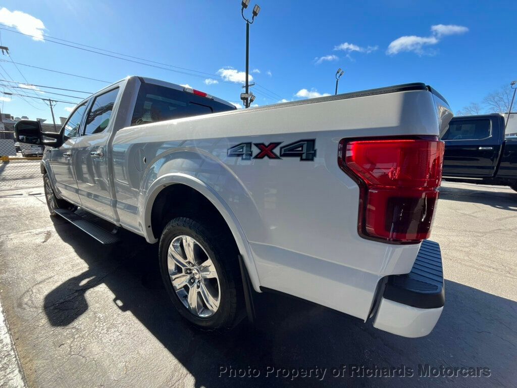 2018 Ford F-150 Platinum 4WD SuperCrew 6.5' Box - 22371411 - 9