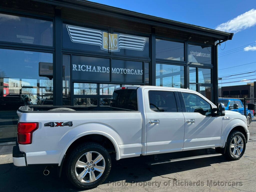 2018 Ford F-150 Platinum 4WD SuperCrew 6.5' Box - 22371411 - 2