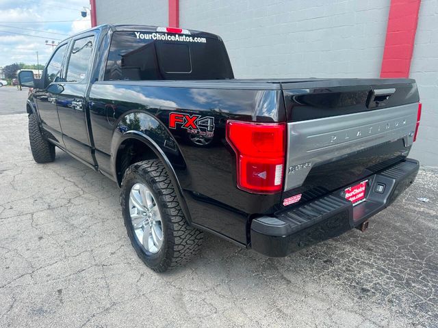 2018 Ford F-150 Platinum 4x4 4dr SuperCrew 6.5 ft. SB - 22909481 - 2