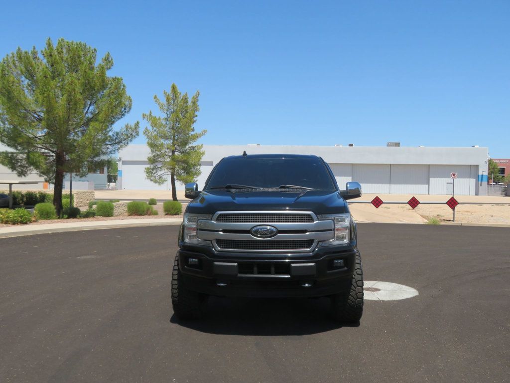 2018 Ford F-150 PLATINUM 4X4 LIFTED EXTRA CLEAN LOW LOW MILES LEATHER  - 22558013 - 10