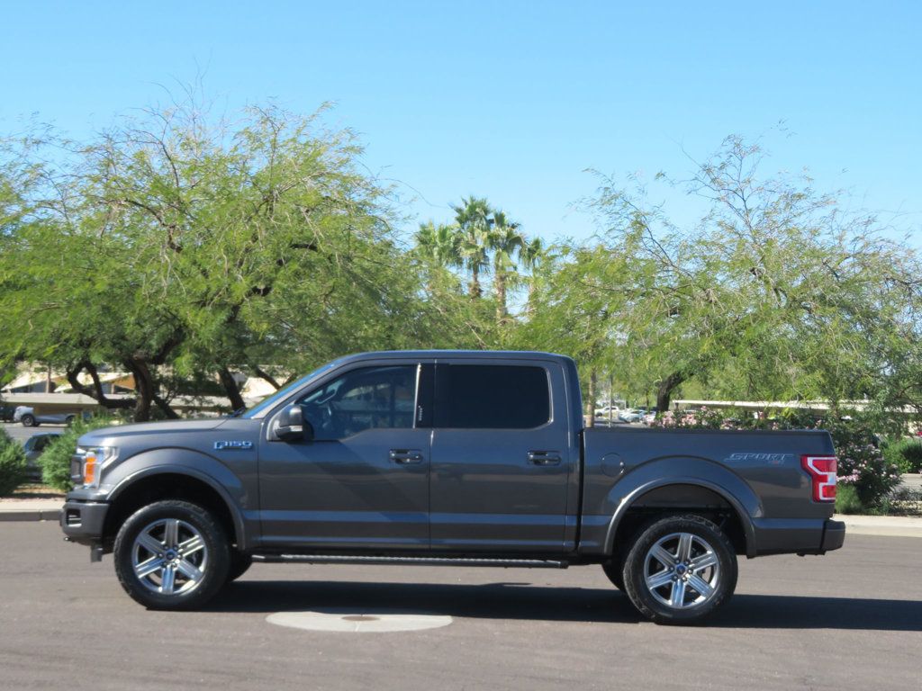 2018 Ford F-150 SPORT 4X4 XLT SUPERCREW EXTRA CLEAN 1 OWNER AZ TRUCK  - 22945455 - 1