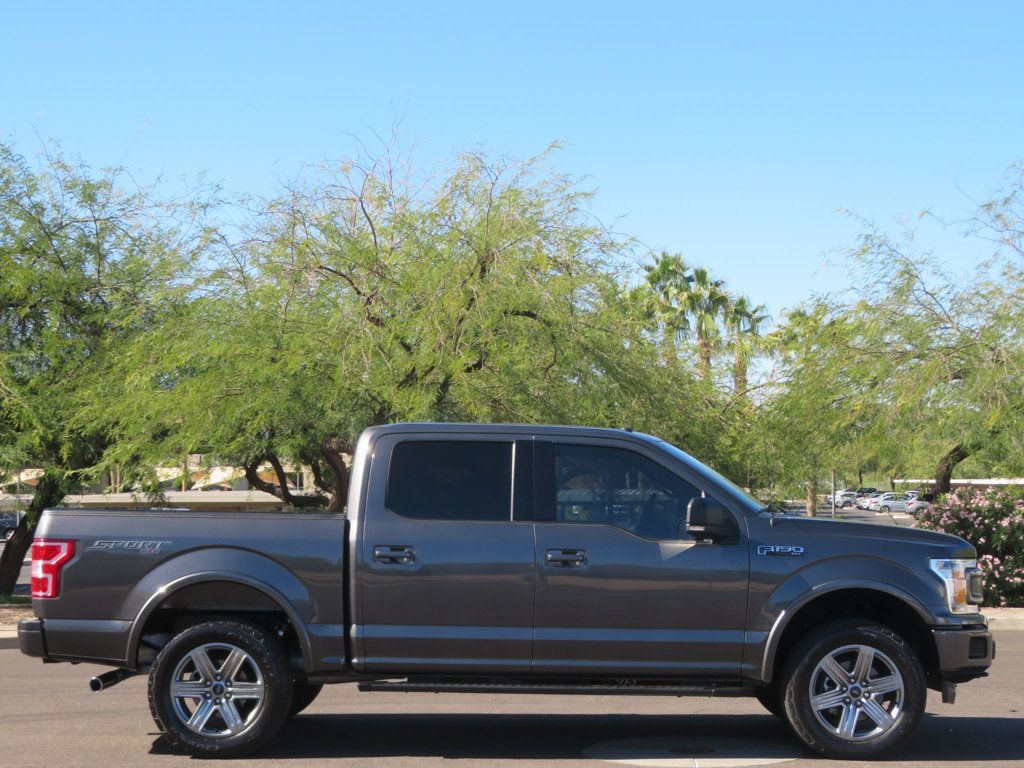 2018 Ford F-150 SPORT 4X4 XLT SUPERCREW EXTRA CLEAN 1 OWNER AZ TRUCK  - 22945455 - 2