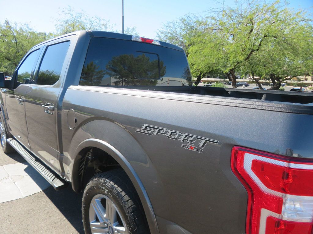 2018 Ford F-150 SPORT 4X4 XLT SUPERCREW EXTRA CLEAN 1 OWNER AZ TRUCK  - 22945455 - 6