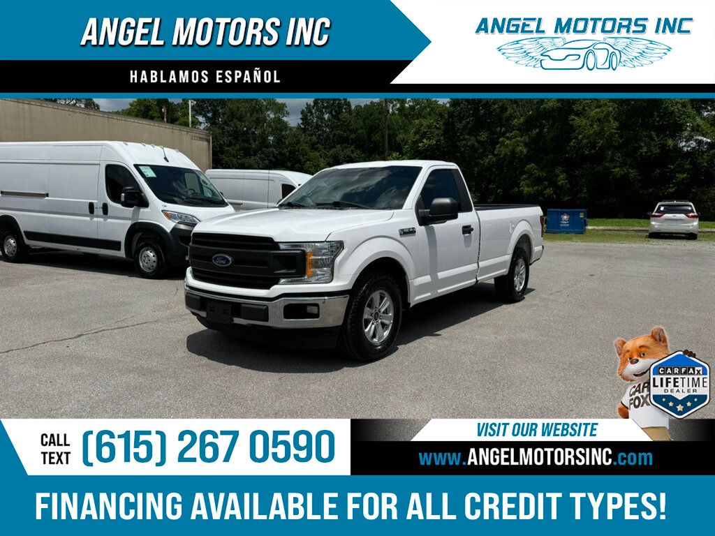2018 Ford F-150 XLT 2WD Reg Cab 8' Box - 22873454 - 0