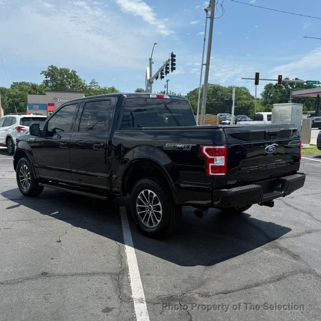 2018 Ford F-150 XLT 4WD SUPER CREW 5.5 BOX W/XLT SPORT PACKAGE - 23040972 - 10