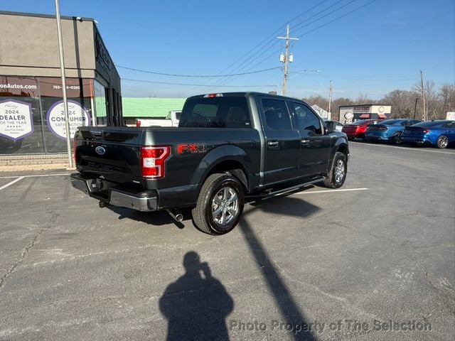 2018 Ford F-150 XLT 4WD SUPERCREW 6.5 BOX W/FX4 PKG & XLT CHROME PKG - 22953162 - 4