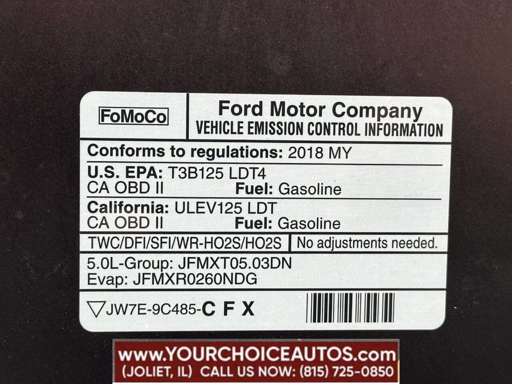 2018 Ford F-150 XLT 4x4 4dr SuperCrew 5.5 ft. SB - 22847669 - 25
