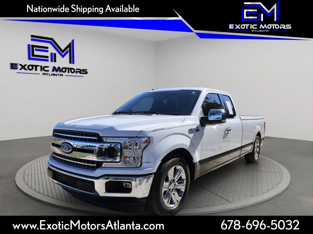 2018 Ford F-150 XLT SUPERCAB, 8FT BED, V8 ENGINE, REMOTE START, BLUETOOTH!!! - 22911036 - 0