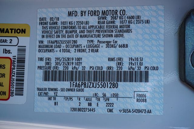 2018 Ford Mustang *Custom Whipple Supercharger* *Engine Built By TKM Performance* - 22921366 - 19