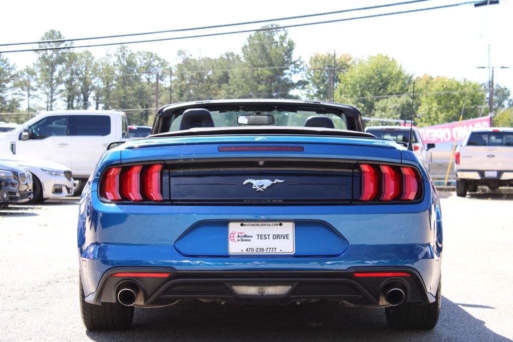 2018 Ford Mustang EcoBoost Premium Convertible photo 13