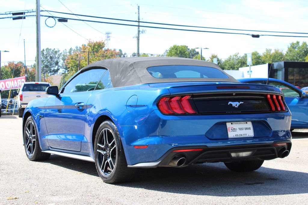 2018 Ford Mustang EcoBoost Premium Convertible photo 5