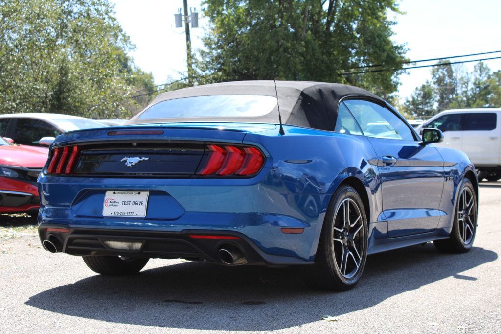 2018 Ford Mustang EcoBoost Premium Convertible photo 7