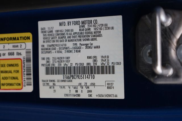 2018 Ford Mustang GT Premium Fastback - 22947456 - 13