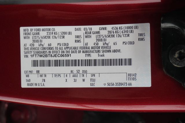 2018 Ford Super Duty F-250 SRW  - 22983990 - 39