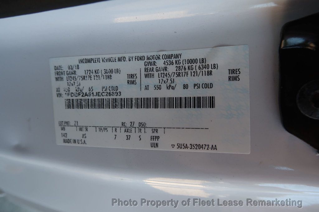 2018 Ford Super Duty F-250 SRW F250 2WD Reg Cab 9' Alum Flatbed - 23054804 - 13