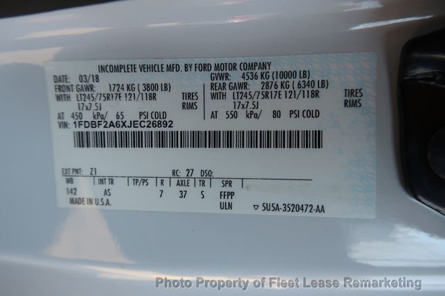 2018 Ford Super Duty F-250 SRW F250 2WD Reg Cab 9' Alum Flatbed - 23075195 - 13