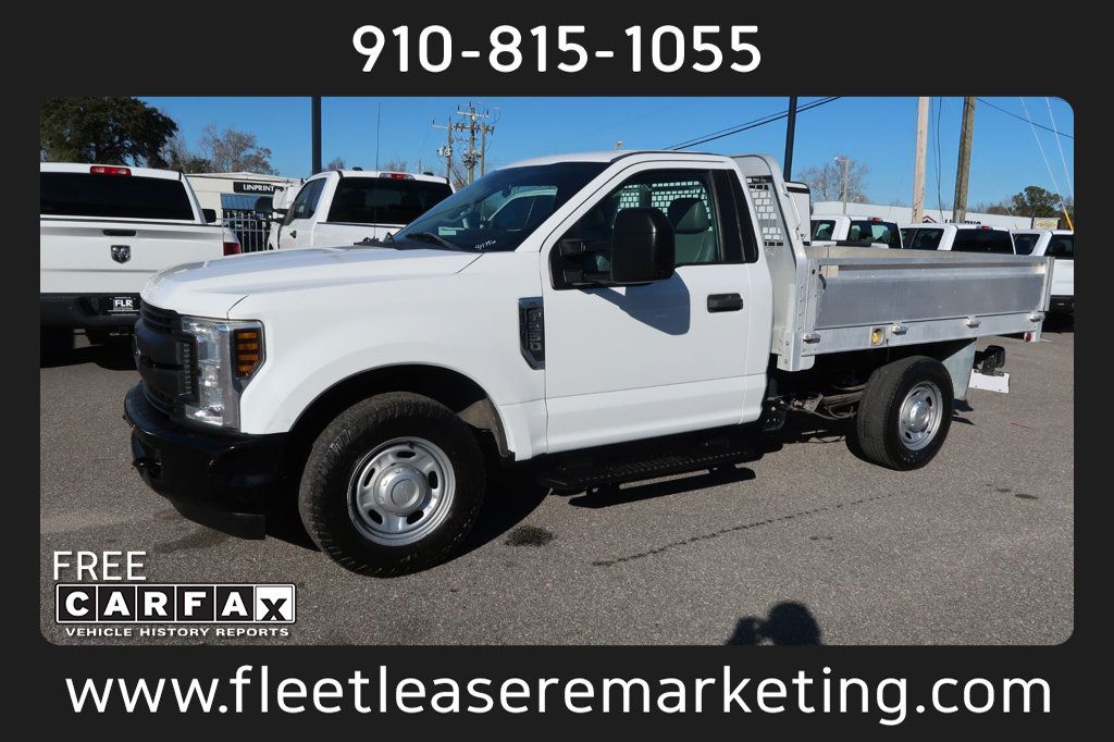 2018 Ford Super Duty F-250 SRW F250SD 2WD Reg Cab 9' Alum Flatbed - 22750567 - 0