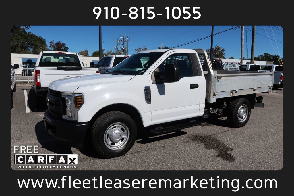 2018 Ford Super Duty F-250 SRW F250SD 2WD Reg Cab 9' Alum Flatbed - 22939549 - 0